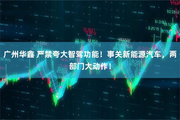 广州华鑫 严禁夸大智驾功能！事关新能源汽车，两部门大动作！
